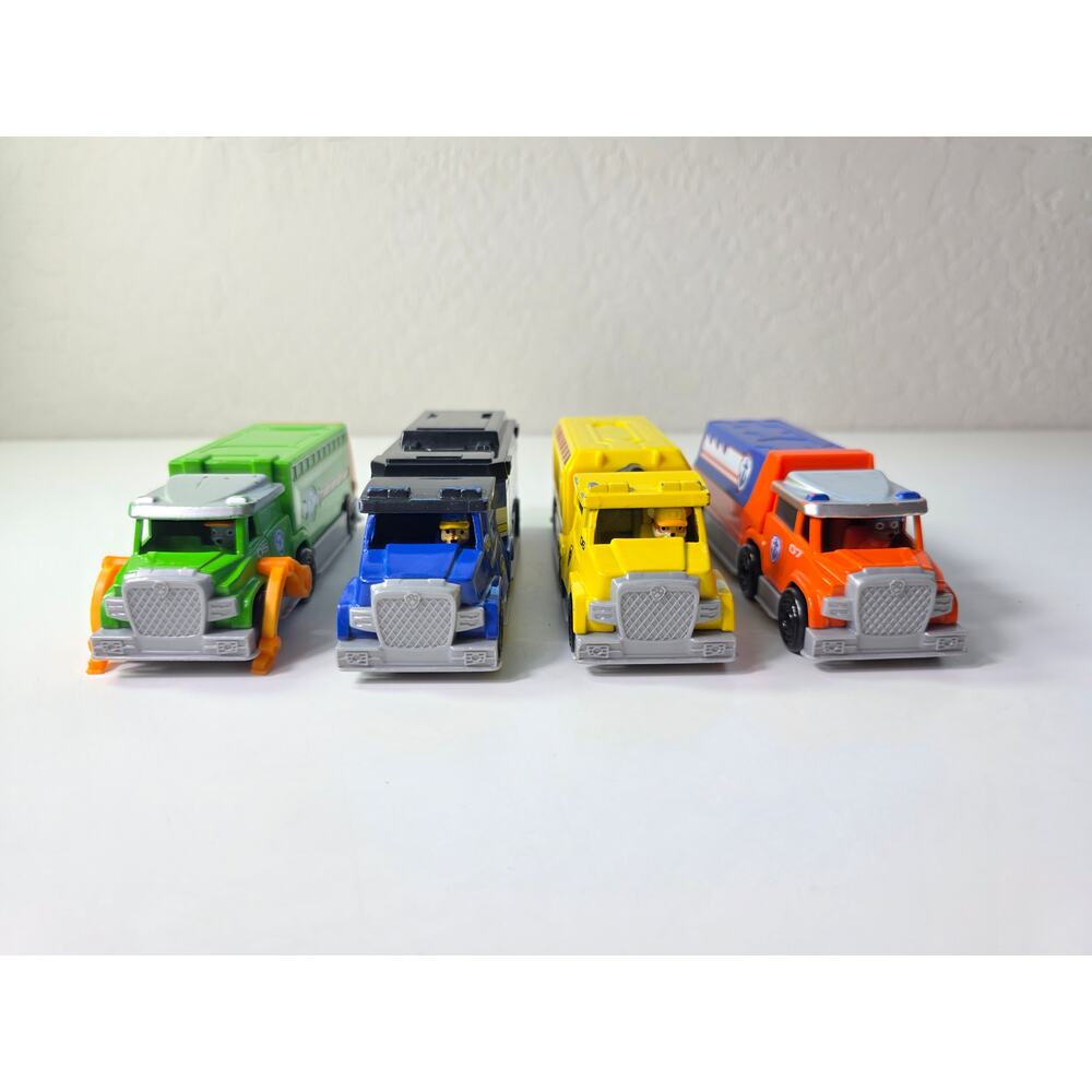 Paw Patrol True Metal Big Truck Pups Set of 4